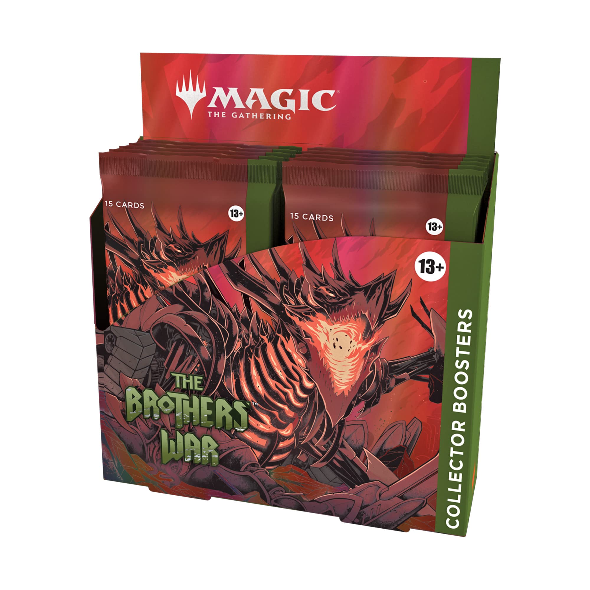 818cV4f_cUL.jpg Magic: The Gathering The Brothers War Collector Booster Box | 12 Packs (180 Magic Cards) - Image 1